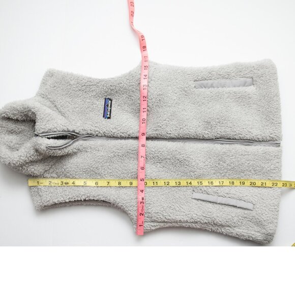 Patagonia Los Gatos Fleece Vest Fall Outerwear Grey Size XS - Picture 5 of 5